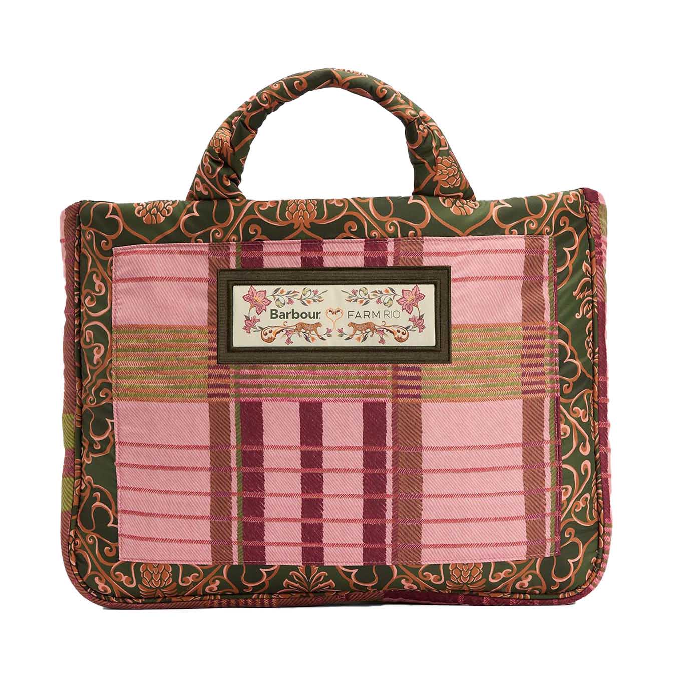 Barbour X FARM Rio Maria Clara Tote Bag